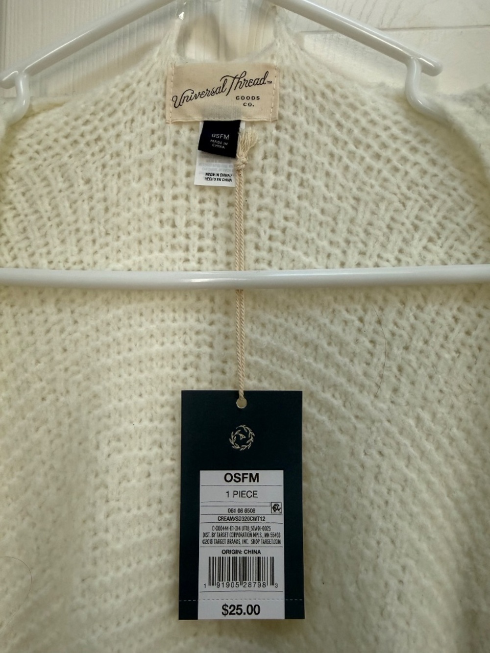 Universal Thread Knit Poncho - Picture 3 of 3